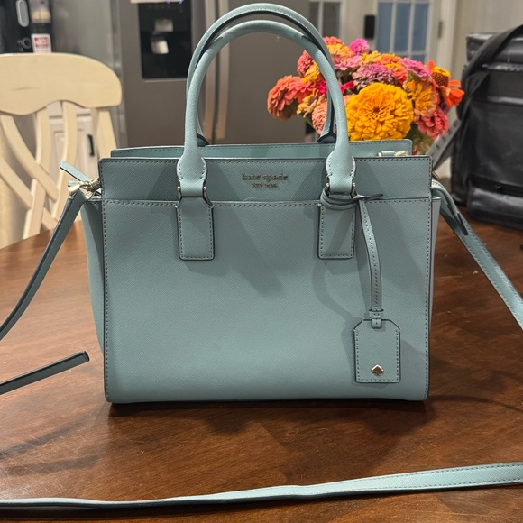 Kate Spade Light Blue Satchel - Picture 2 of 5